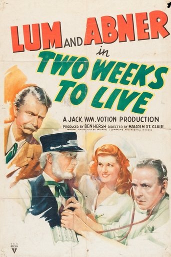 Two Weeks to Live Poster of Two Weeks to Live