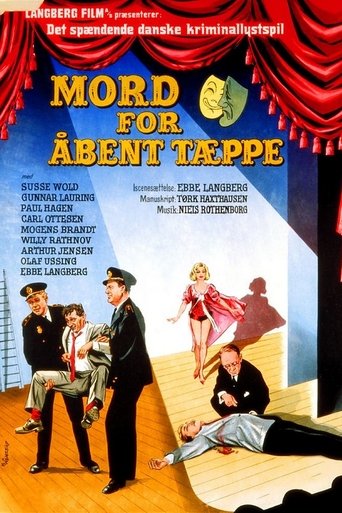 Mord for åbent tæppe Poster of Mord for åbent tæppe