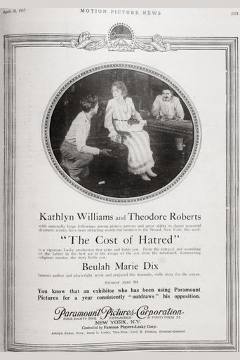 The Cost of Hatred Poster of The Cost of Hatred