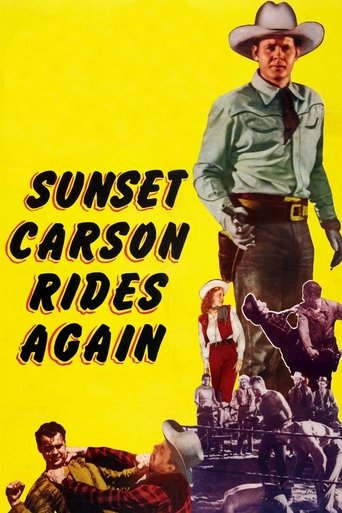 Sunset Carson Rides Again Poster of Sunset Carson Rides Again