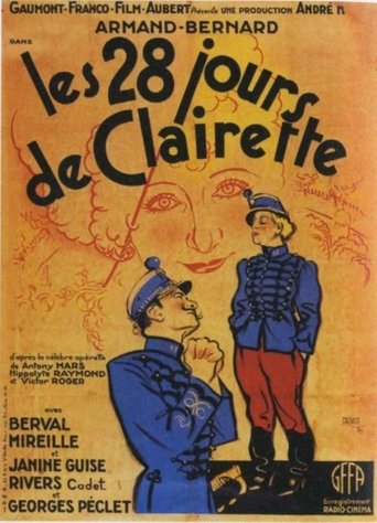 Les 28 jours de Clairette Poster of Les 28 jours de Clairette