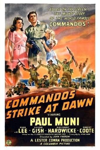Commandos Strike at Dawn Poster of Commandos Strike at Dawn