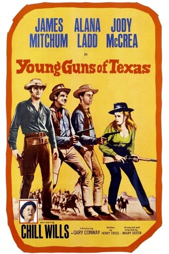 Young Guns of Texas Poster of Young Guns of Texas