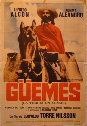 Güemes, la tierra en armas Poster of Güemes, la tierra en armas