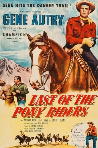 Last of the Pony Riders Poster of Last of the Pony Riders