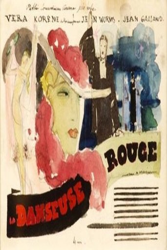 La Danseuse rouge Poster of La Danseuse rouge