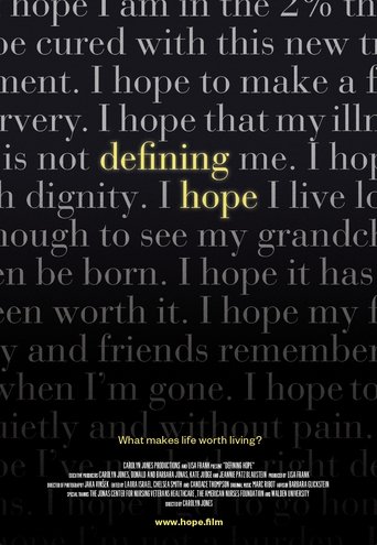 Defining Hope Poster of Defining Hope