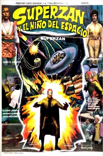 Superzan and the Space Boy Poster of Superzan and the Space Boy