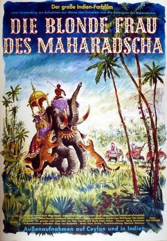 Die blonde Frau des Maharadscha Poster of Die blonde Frau des Maharadscha