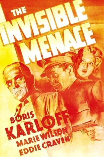 The Invisible Menace Poster of The Invisible Menace