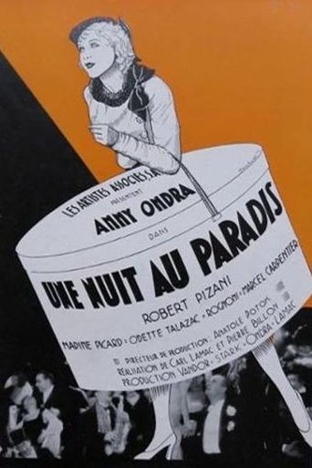 Une nuit au paradis Poster of Une nuit au paradis