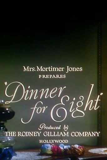 Mrs. Mortimer Jones Prepares "Dinner for Eight" Poster of Mrs. Mortimer Jones Prepares "Dinner for Eight"