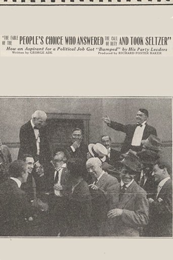 The Fable of the 'People's Choice Who Answered the Call of Duty and Took Seltzer' Poster of The Fable of the 'People's Choice Who Answered the Call of Duty and Took Seltzer'