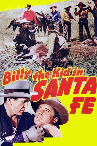 Billy the Kid in Santa Fe Poster of Billy the Kid in Santa Fe