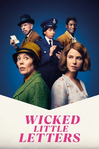 Wicked Little Letters Poster of Wicked Little Letters