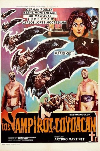 The Vampires of Coyoacan Poster of The Vampires of Coyoacan