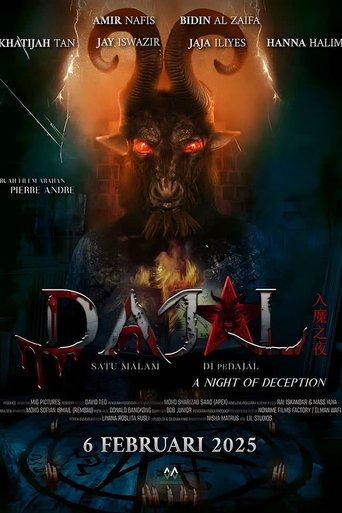 Dajal: Satu Malam Dipedajal Poster of Dajal: Satu Malam Dipedajal