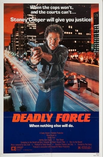 Deadly Force Poster of Deadly Force