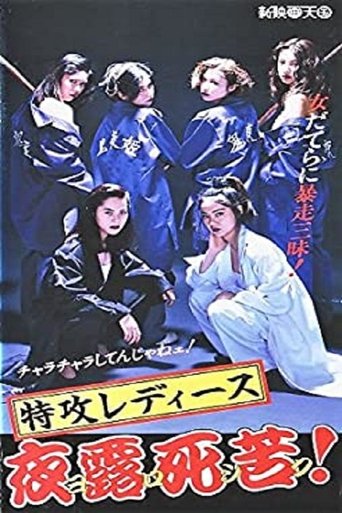 特攻レディース 夜露死苦 Poster of 特攻レディース 夜露死苦