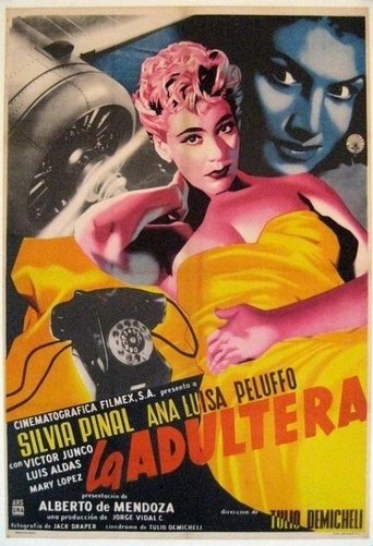 La adúltera Poster of La adúltera