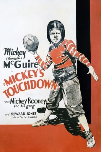 Mickey's Touchdown Poster of Mickey's Touchdown