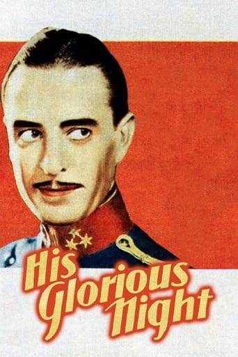 His Glorious Night Poster of His Glorious Night