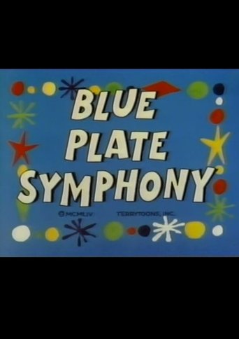 Blue Plate Symphony Poster of Blue Plate Symphony