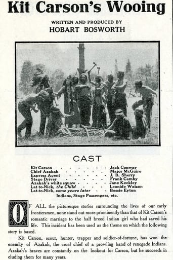 Kit Carson's Wooing Poster of Kit Carson's Wooing