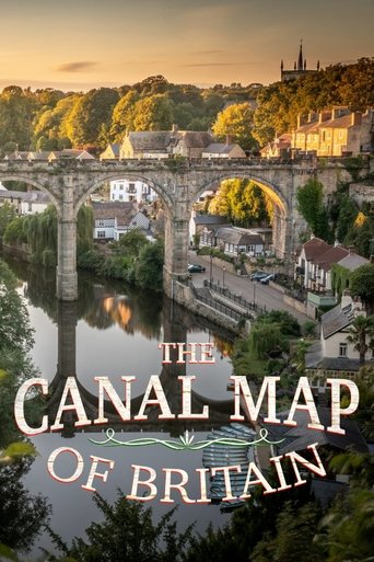 The Canal Map of Britain Poster of The Canal Map of Britain
