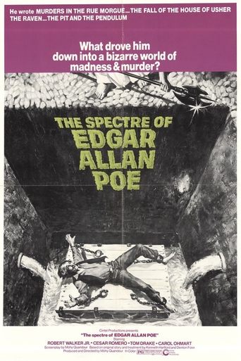 The Spectre of Edgar Allan Poe Poster of The Spectre of Edgar Allan Poe