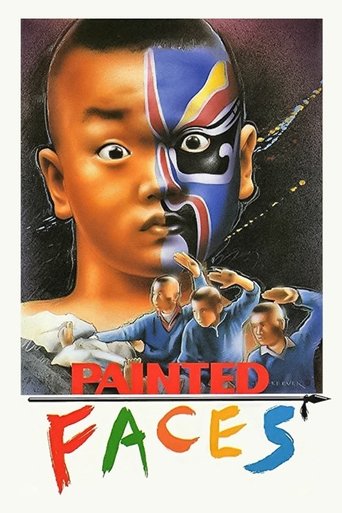 Painted Faces Poster of Painted Faces