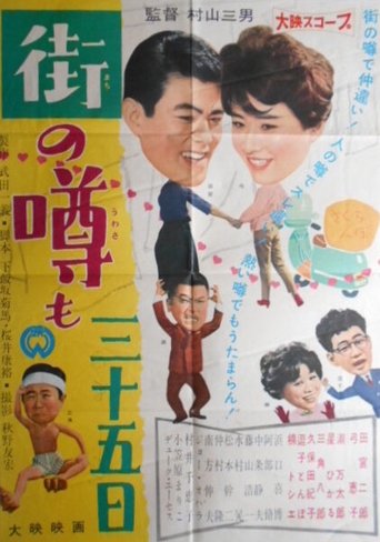Machi no uwasa mo sanjûgo nichi Poster of Machi no uwasa mo sanjûgo nichi