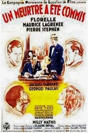 Un meurtre a été commis Poster of Un meurtre a été commis