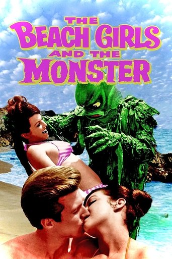 The Beach Girls and the Monster Poster of The Beach Girls and the Monster