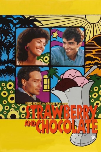 Strawberry and Chocolate Poster of Strawberry and Chocolate