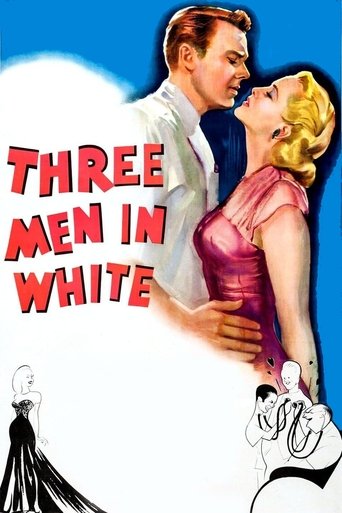 3 Men in White Poster of 3 Men in White