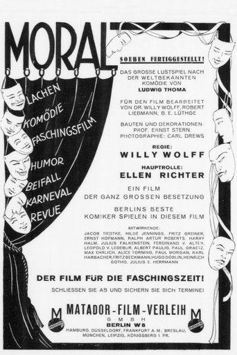 Moral Poster of Moral