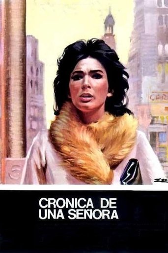 Crónica de una señora Poster of Crónica de una señora