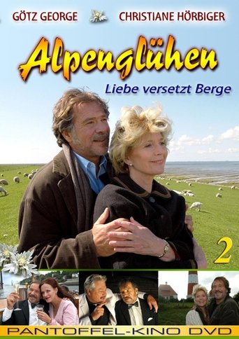 Alpenglühen zwei - Liebe versetzt Berge Poster of Alpenglühen zwei - Liebe versetzt Berge