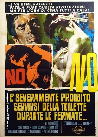 Italiani! È severamente proibito servirsi della toilette durante le fermate Poster of Italiani! È severamente proibito servirsi della toilette durante le fermate