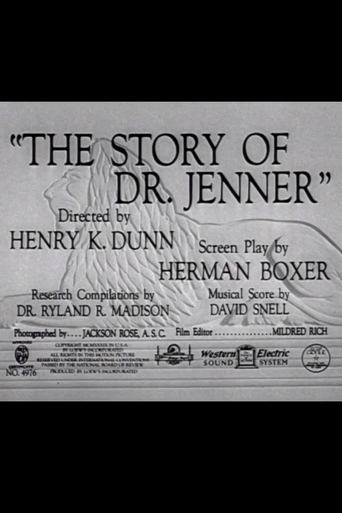 The Story of Dr. Jenner Poster of The Story of Dr. Jenner