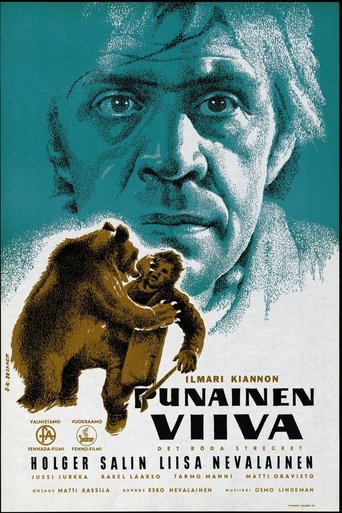 Punainen viiva Poster of Punainen viiva