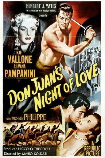 Don Juan's Night of Love Poster of Don Juan's Night of Love