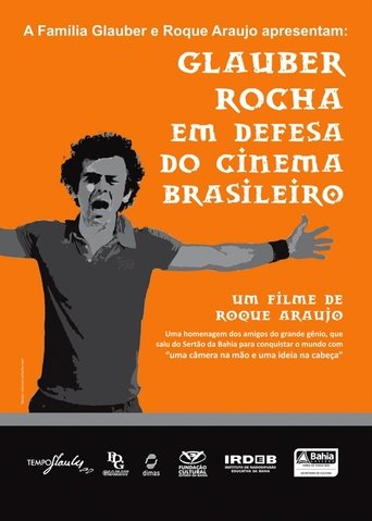 Glauber Rocha em Defesa do Cinema Brasileiro Poster of Glauber Rocha em Defesa do Cinema Brasileiro