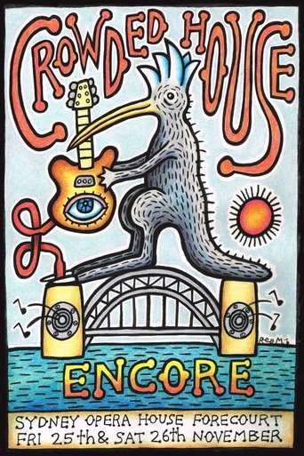 Crowded House - Encore Live at The Sydney Opera House Poster of Crowded House - Encore Live at The Sydney Opera House