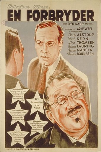 En Forbryder Poster of En Forbryder