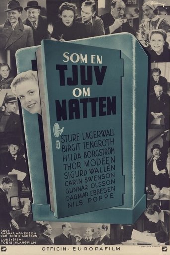 ...som en tjuv om natten Poster of ...som en tjuv om natten