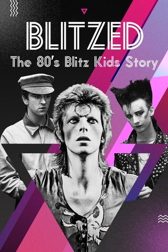 Blitzed: The 80's Blitz Kids Story Poster of Blitzed: The 80's Blitz Kids Story