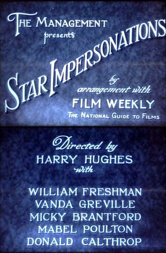 Star Impersonations Poster of Star Impersonations