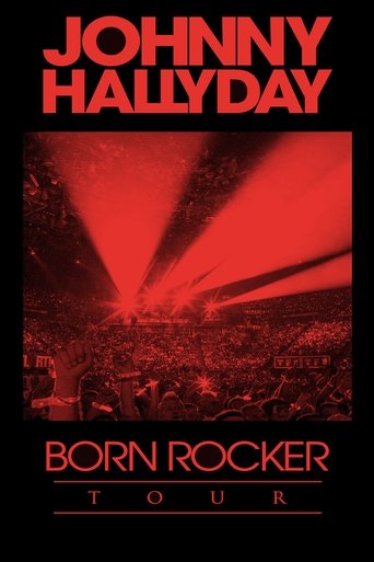Johnny Hallyday - Born Rocker Tour Poster of Johnny Hallyday - Born Rocker Tour